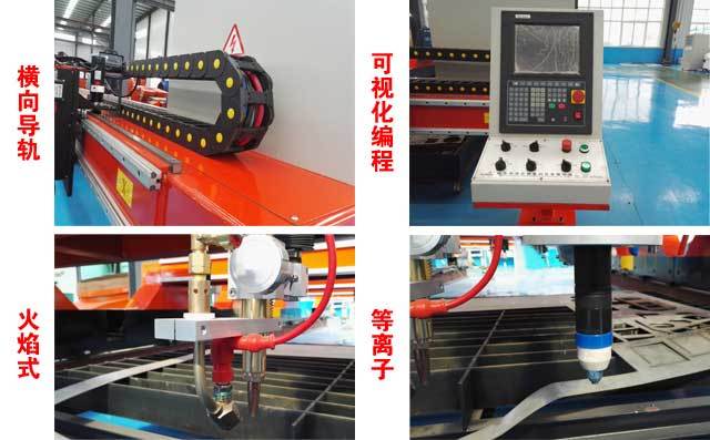 龍門式切割機細節展示